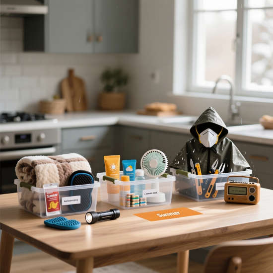 Prepara tu Kit de Emergencia por estaciones del año