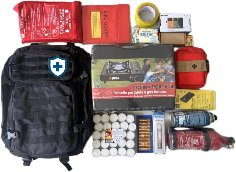 Kit de Emergencia 72h EmergenPack: Protección total para el hogar